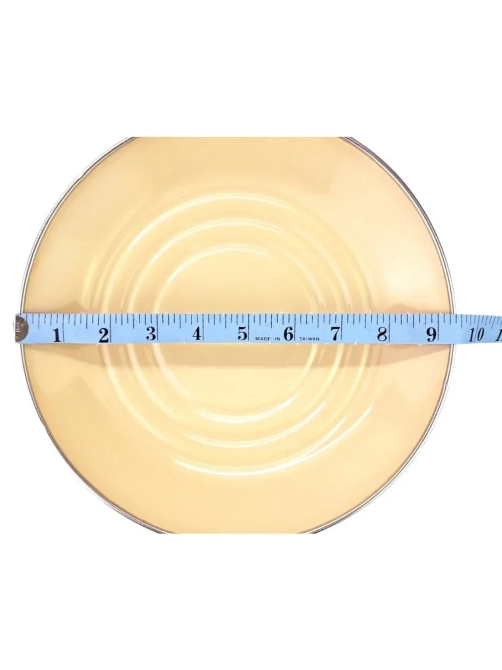 Le Creuset Round Dutch Oven Pot Lid Cast Iron Blue LID ONLY Replacement 9.3